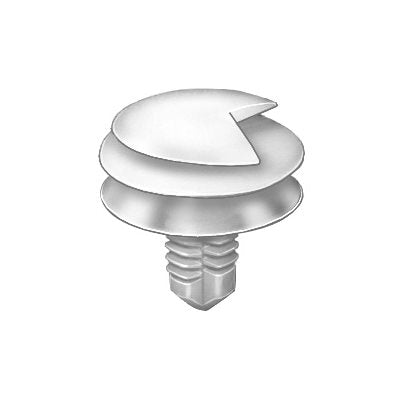 5/16 x 1/2in GM Trim Panel Retainer White Nylon