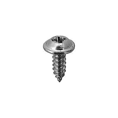 M4.2 x 12mm Washer Head Tek Screw Chrome