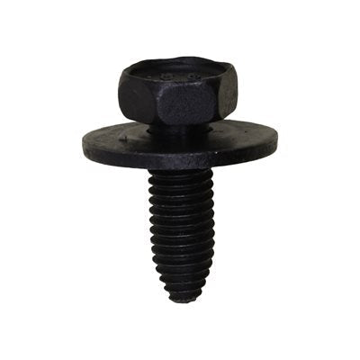 M8-1.25 x 25mm Hex Head Sems Screw Phosphate