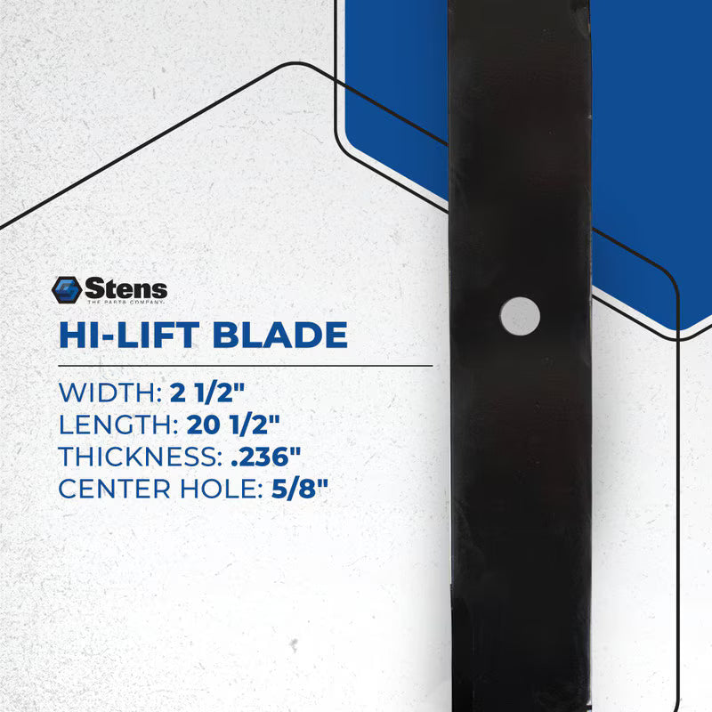 315-792-6 Stens Hi-Lift Blade Shop Pack