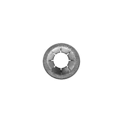 3/16in Push Nut Bolt Retainer Zinc