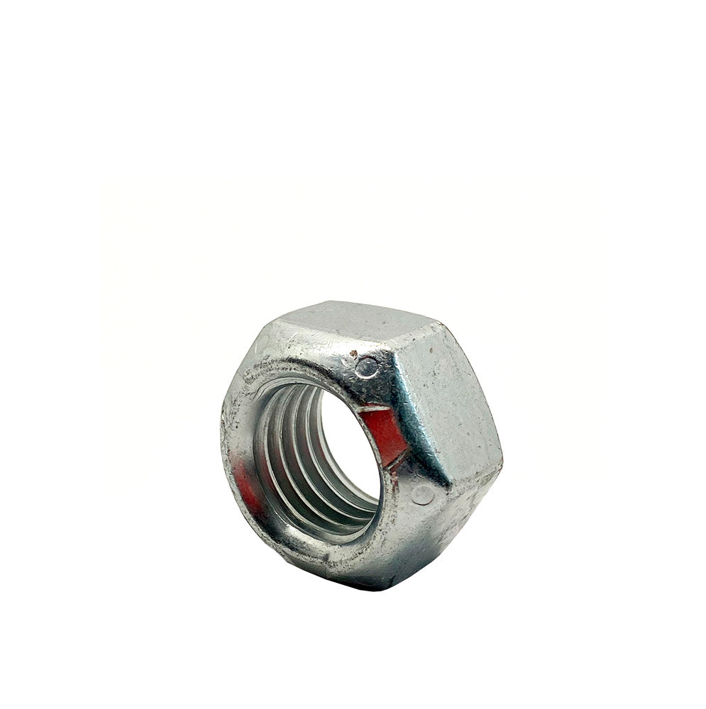 1/4-28in UNF Grade C Prevailing Torque All Steel Lock Nut Zinc Plated