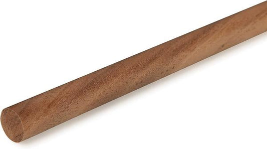 VENTRAL 3/4 Inch (0.75) Walnut Dowel Rod Sticks Unfinished Wood for Hobby Crafts