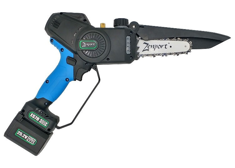 Cordless, battery powered, Chainsaw, 6" Blade Chain Saw