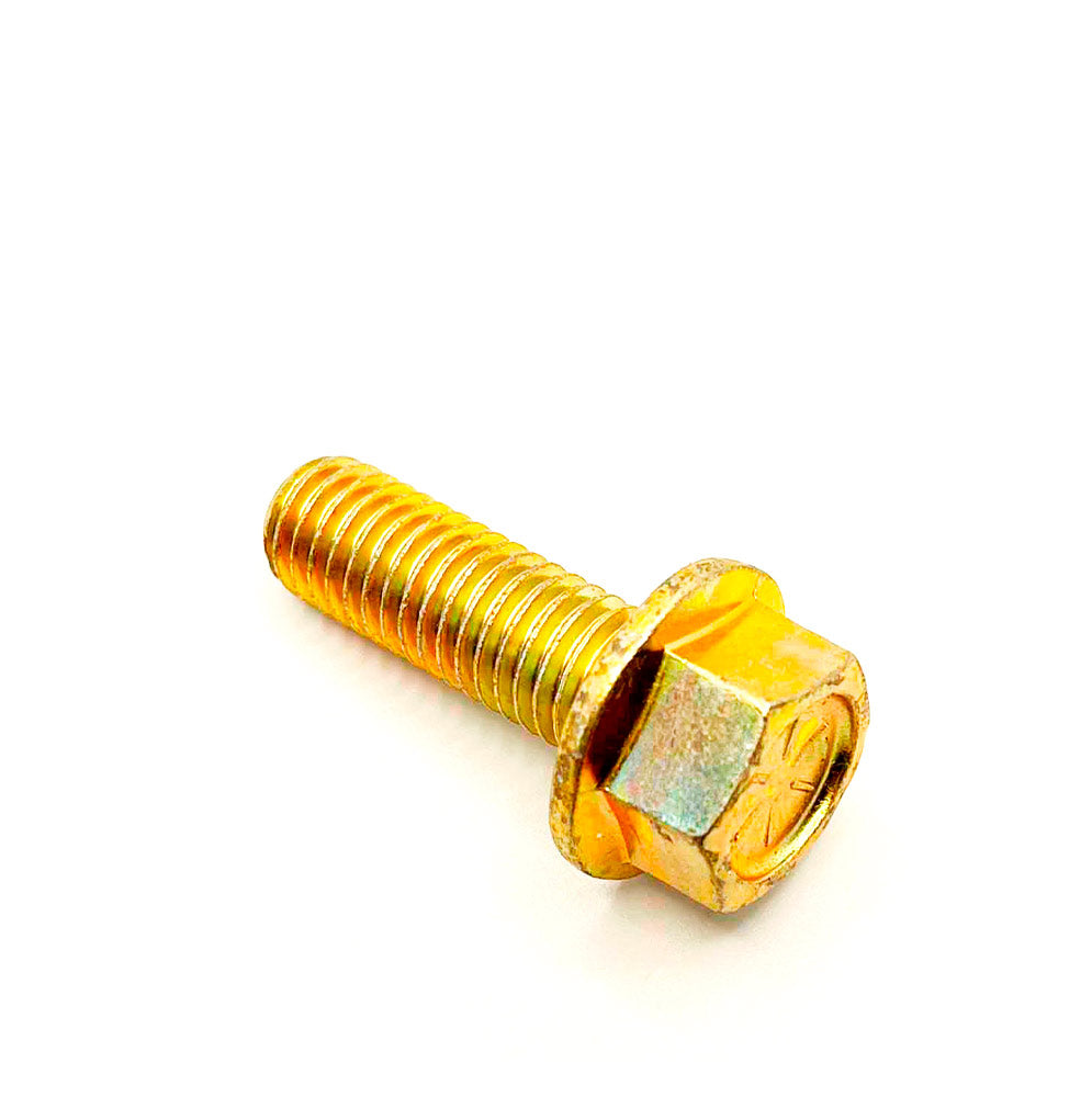 1/2-13 X 1-1/2in UNC Grade 8 Flange Bolt Yellow Zinc