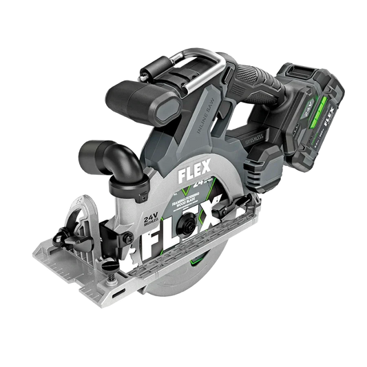 FLEX FX2131A-1C 6-1/2" In-Line Circular Saw Kit