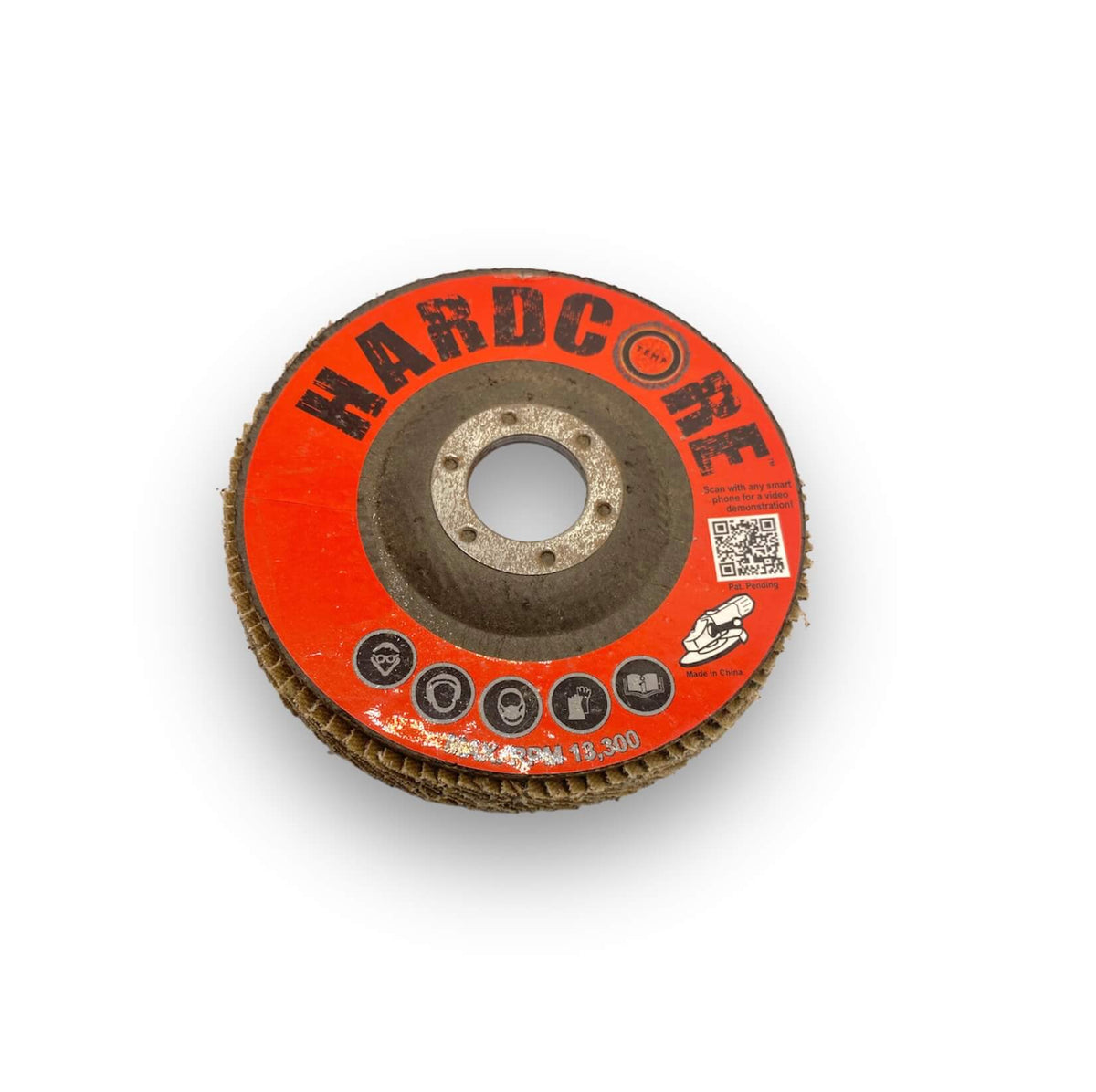 4-1/2 x 7/8in Type 27 Jumbo Curved Flap Wheel 40 Grit