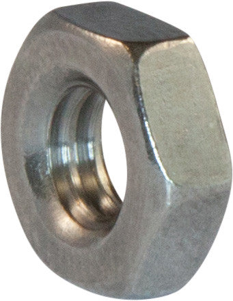 1/4-20 Hex Jam Nut 18-8 Stainless Steel