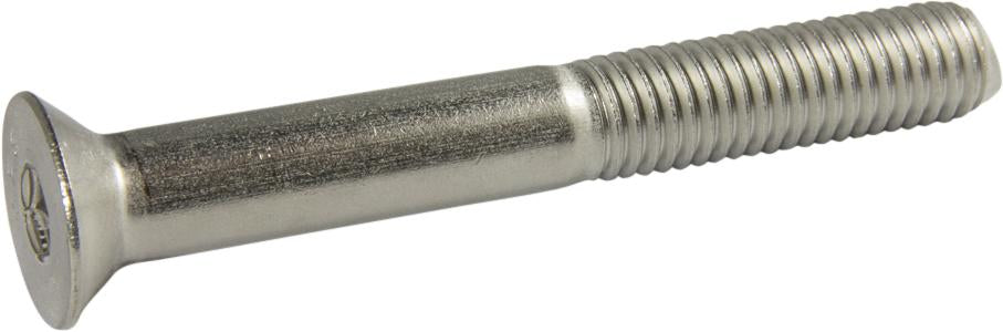 0-80 x 3/16 Flat Socket Cap Screw 18-8 (A2) Stainless Steel