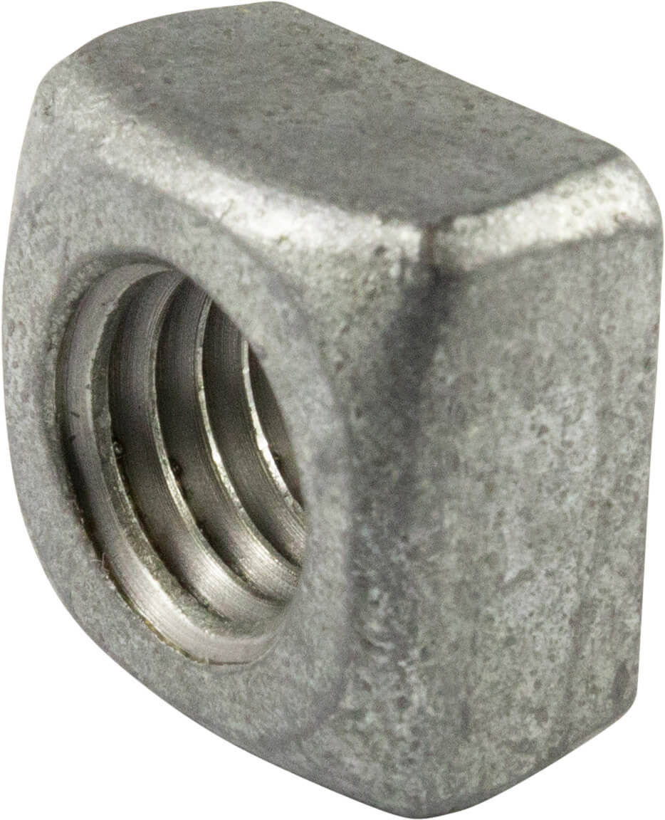 3/8-16 Grade 2 Square Nuts Hot Dipped Galvanized