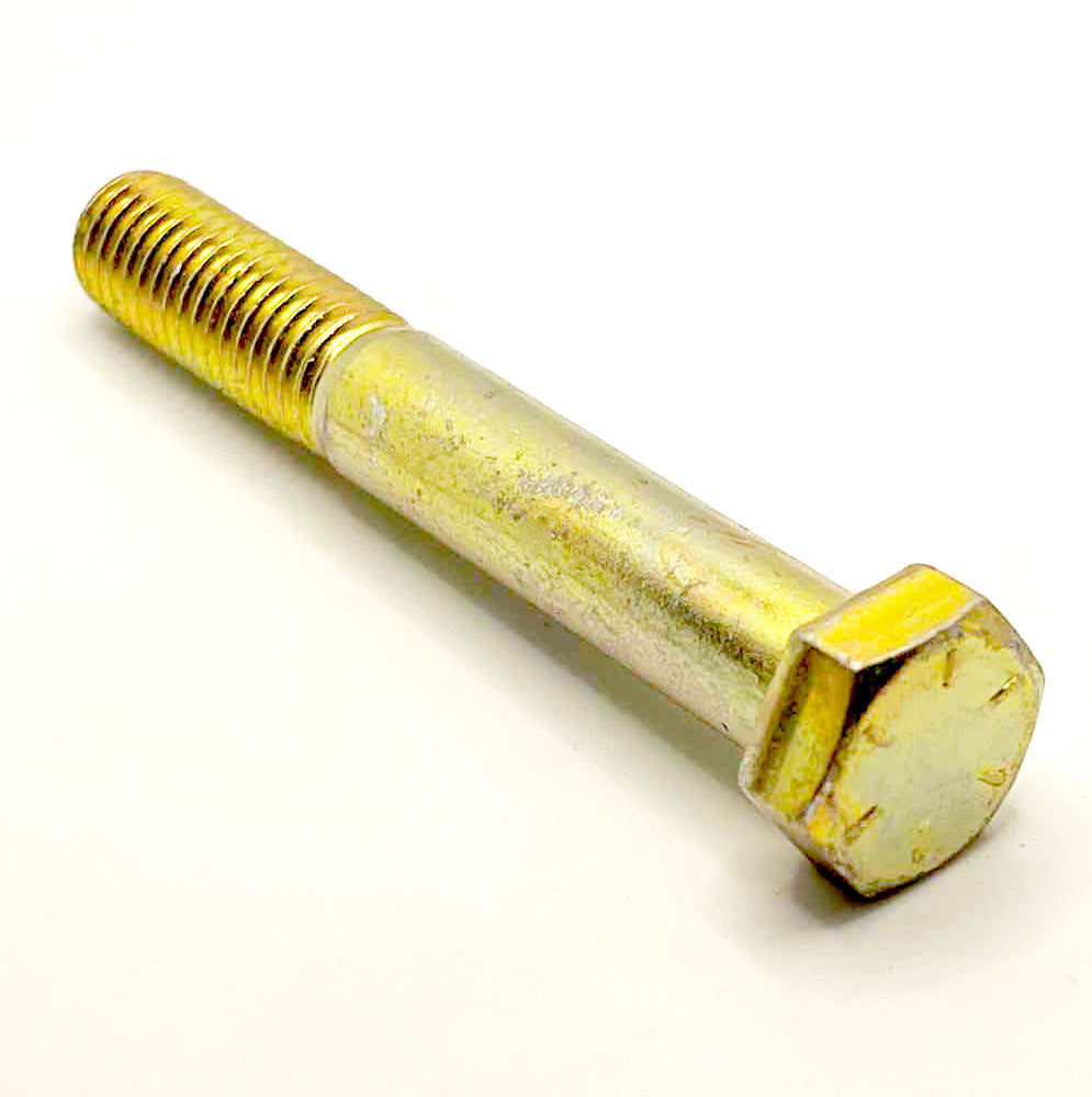 1/2-13 x 3-1/4in UNC Grade 8 Hex Cap Screw Yellow Zinc