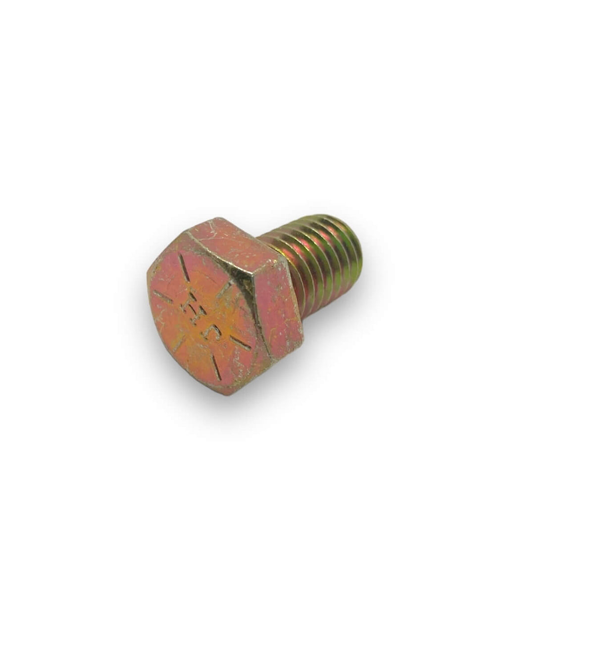 1/2-13 x 3/4in UNC Grade 8 Hex Cap Screw Yellow Zinc
