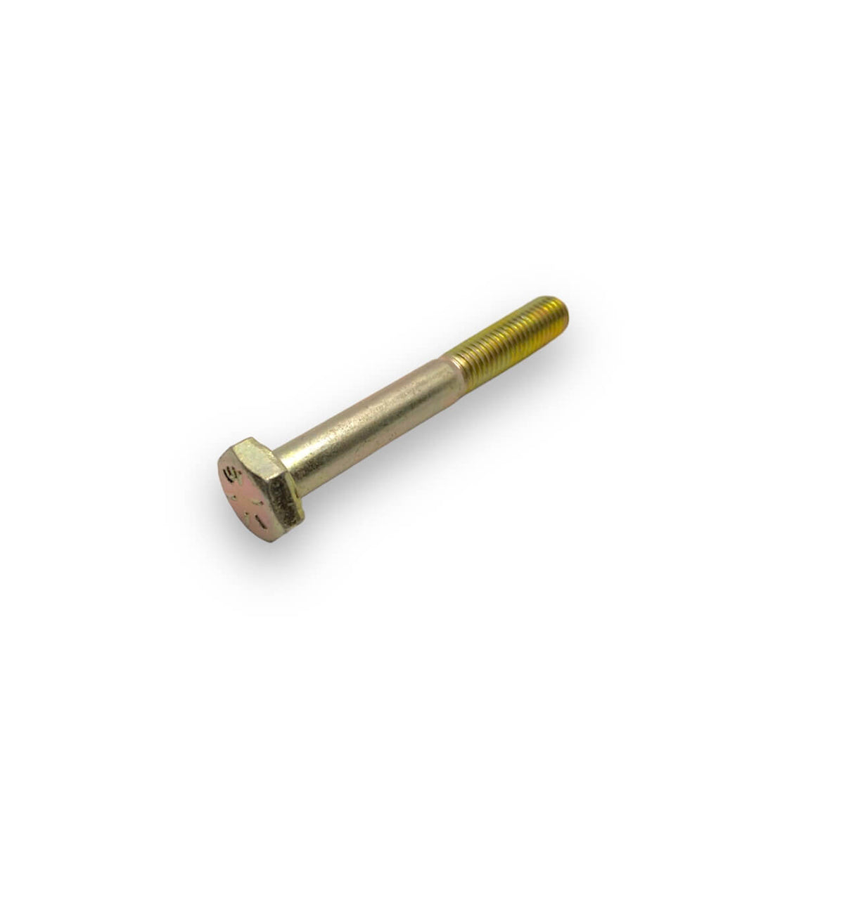 1/4-28 x 2in UNC Grade 8 Hex Cap Screw Yellow Zinc