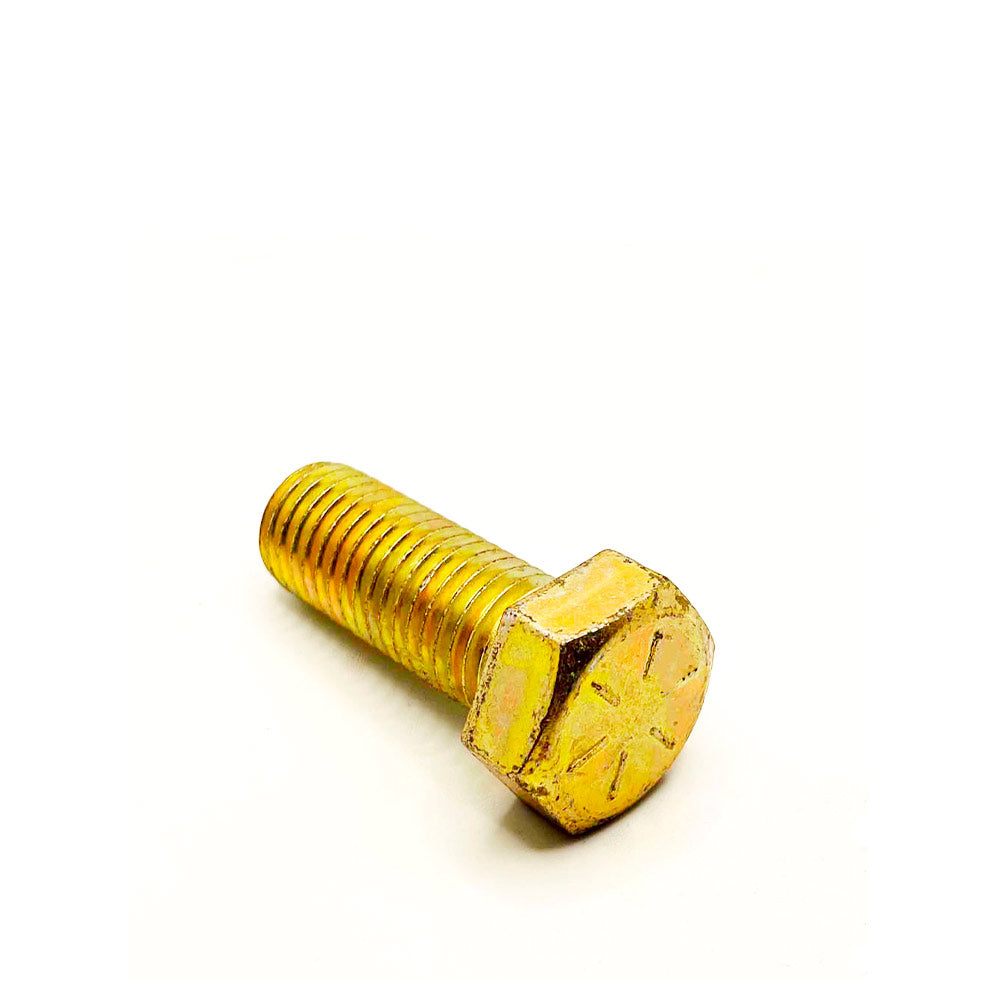 3/4-10 x 2in UNC Grade 8 Hex Cap Screw Yellow Zinc