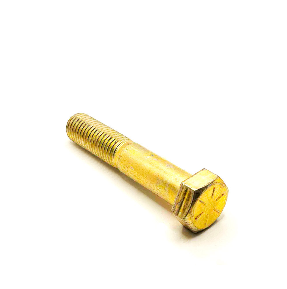 3/4-10 x 4in UNC Grade 8 Hex Cap Screw Yellow Zinc