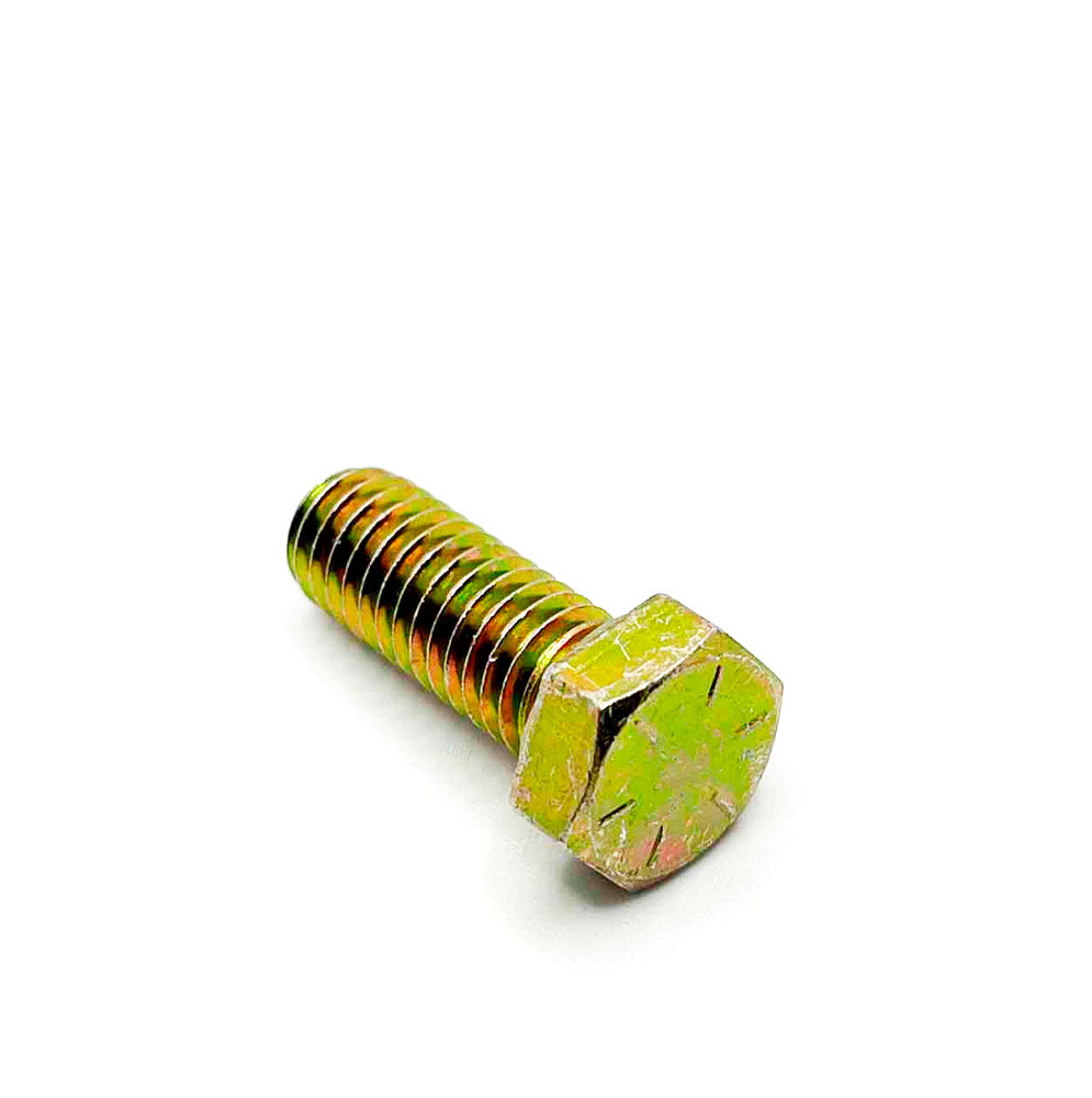 3/8-16 x 1in UNC Grade 8 Hex Cap Screw Yellow Zinc