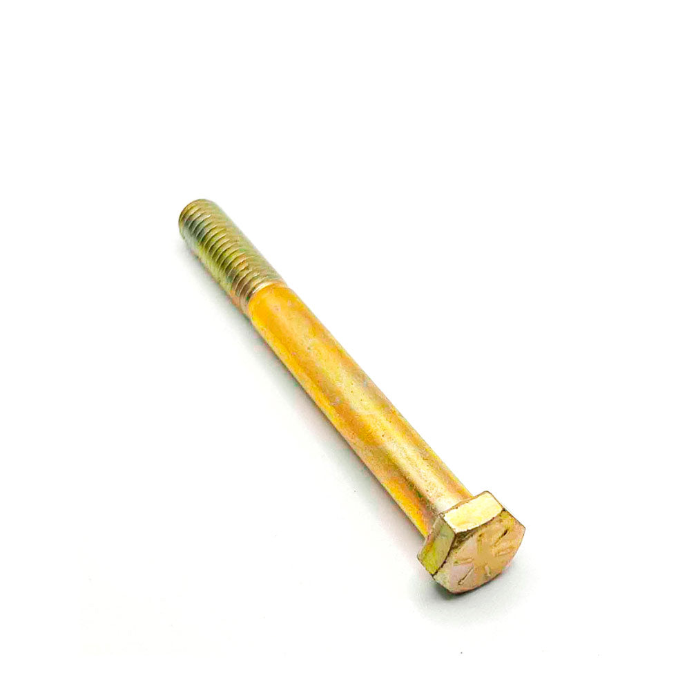 3/8-16 x 3-1/2in UNC Grade 8 Hex Cap Screw Yellow Zinc