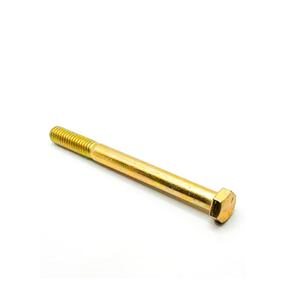 3/8-16 x 4in UNC Grade 8 Hex Cap Screw Yellow Zinc
