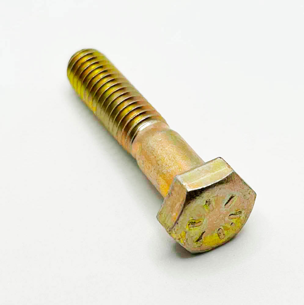 5/16-18 x 1-3/4in UNC Grade 8 Hex Cap Screw Yellow Zinc