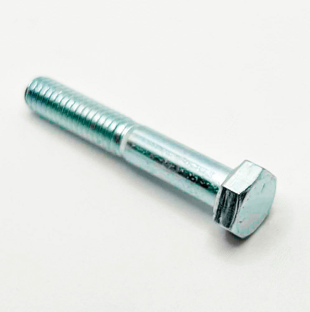 5/16-18 x 2 1/4in UNC Grade 5 Hex Cap Screw Clear Zinc
