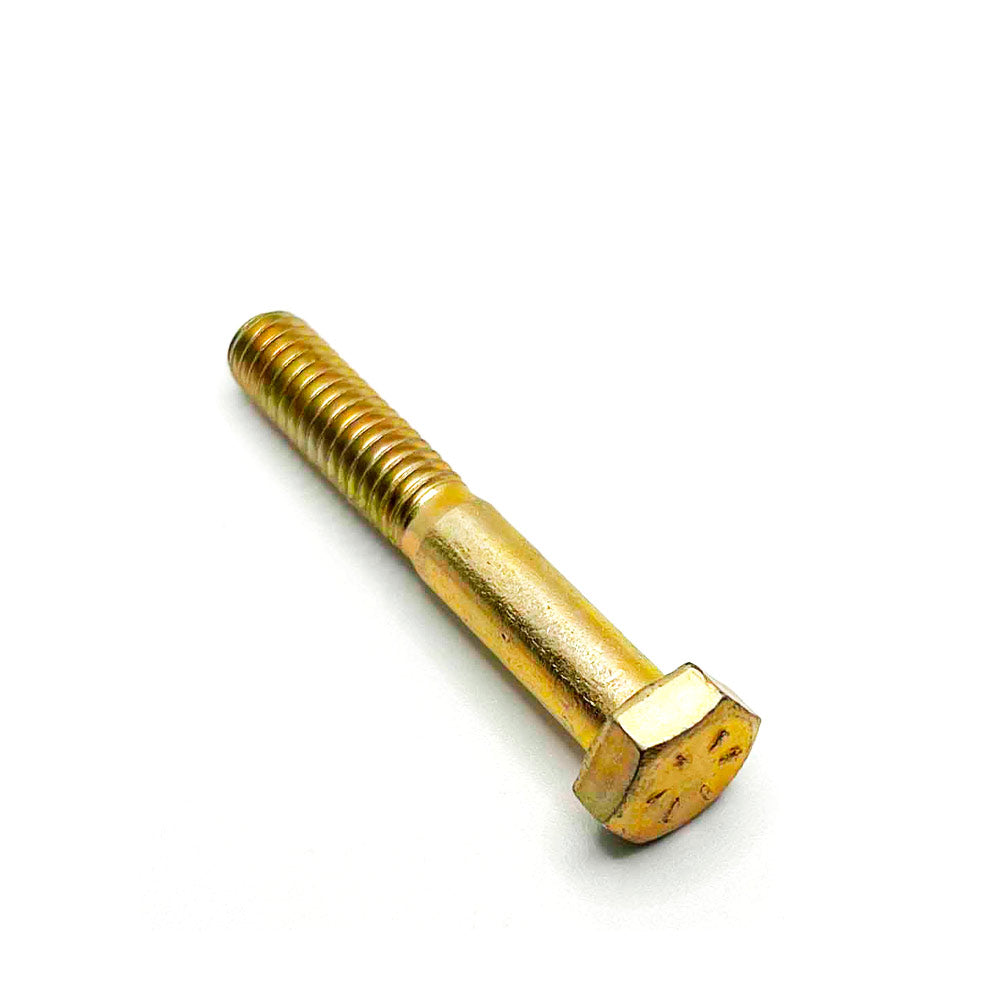 5/16-18 x 2in UNC Grade 8 Hex Cap Screw Yellow Zinc