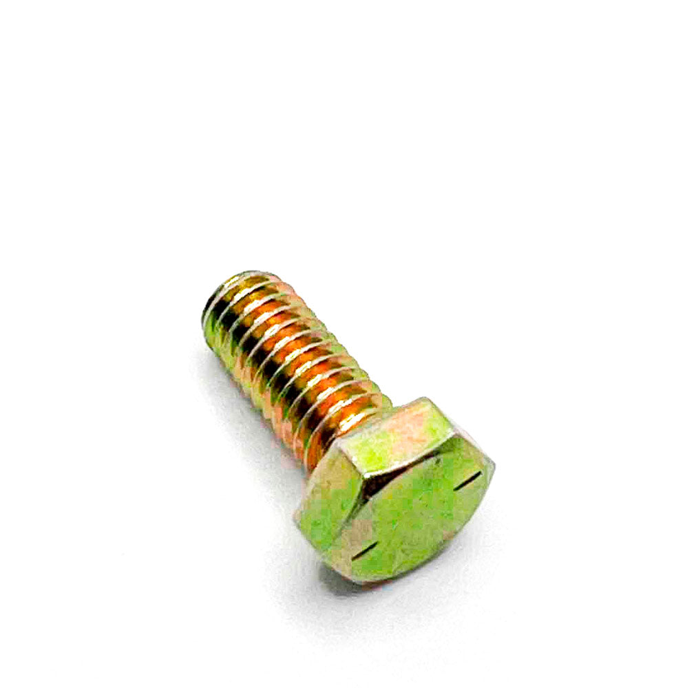 5/16-18 x 3/4in UNC Grade 8 Hex Cap Screw Yellow Zinc