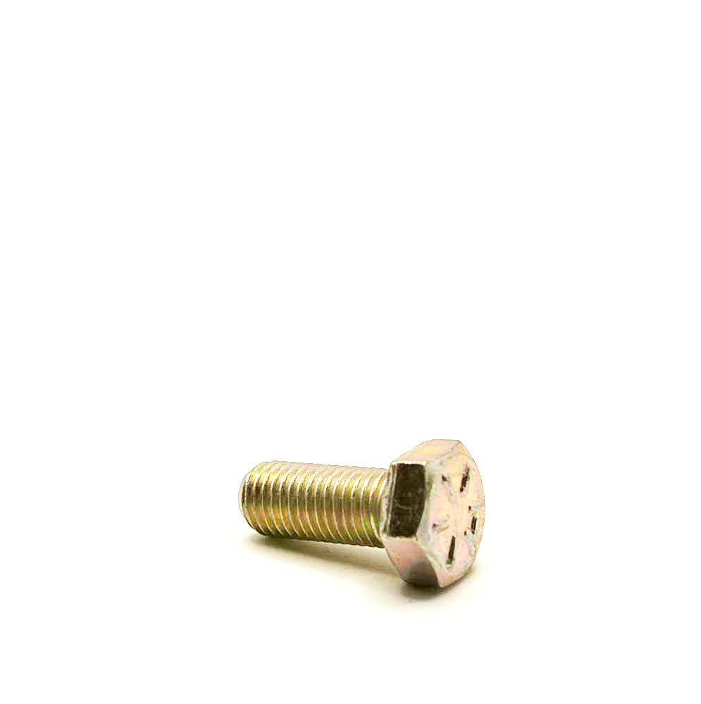 5/16-24 x 3/4in UNF Grade 8 Hex Cap Screw Yellow Zinc