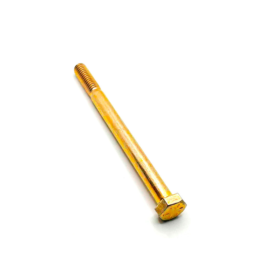 5/16-18 x 4in UNC Grade 8 Hex Cap Screw Yellow Zinc