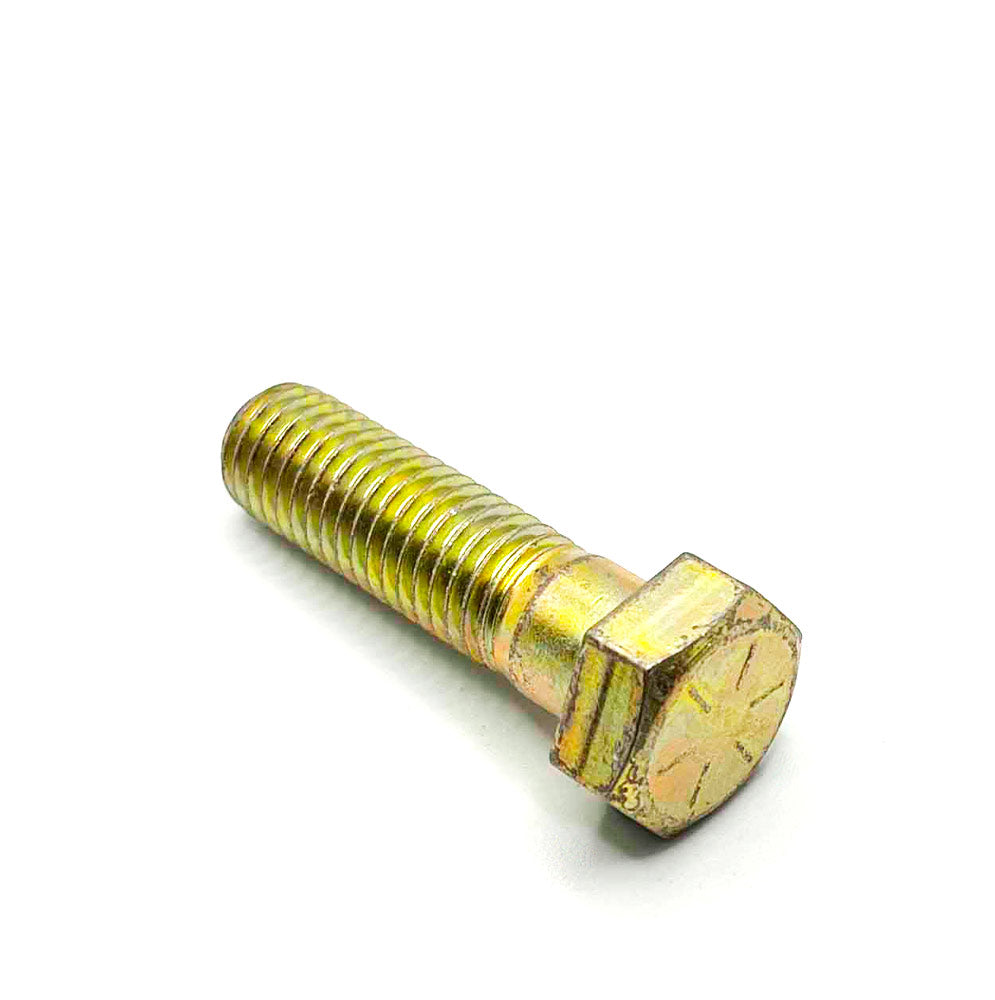 5/8-11 x 2-1/4in UNC Grade 8 Hex Cap Screw Yellow Zinc