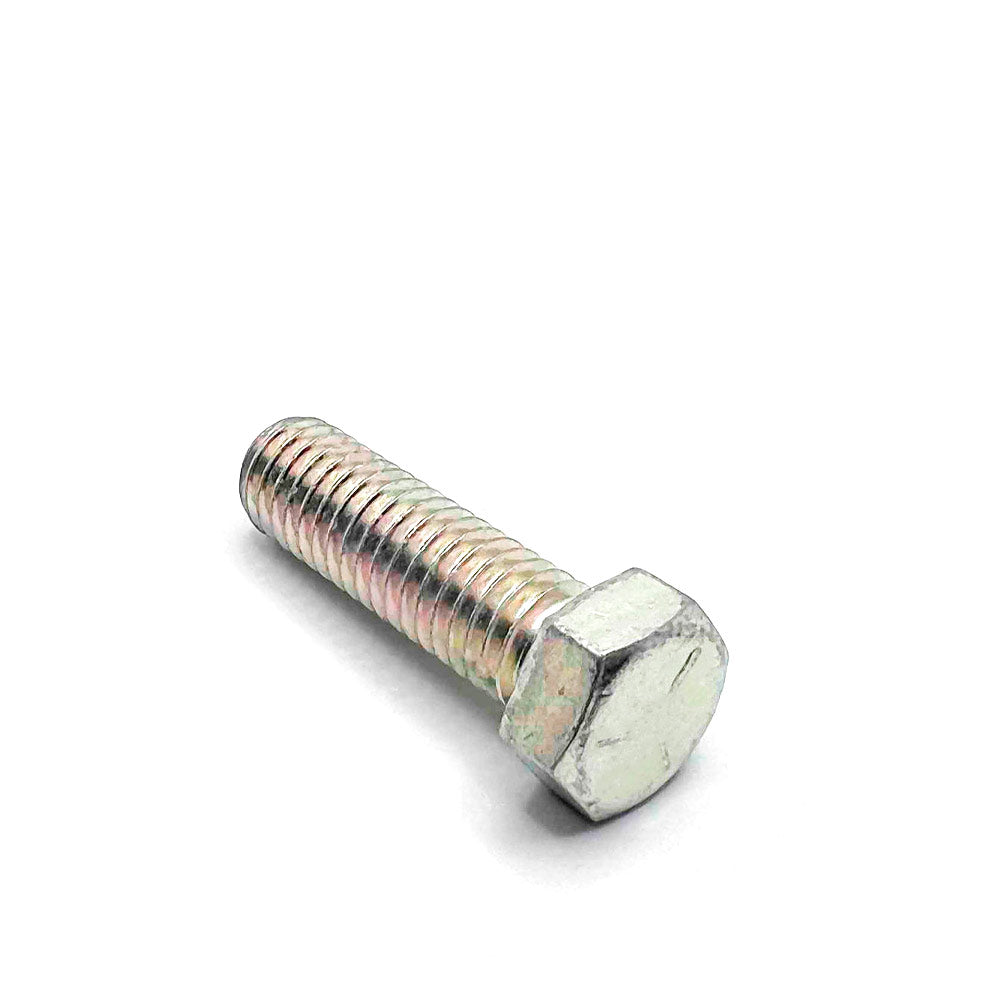 7/16-14 x 1-1/2in UNC Grade 5 Hex Cap Screw Clear Zinc