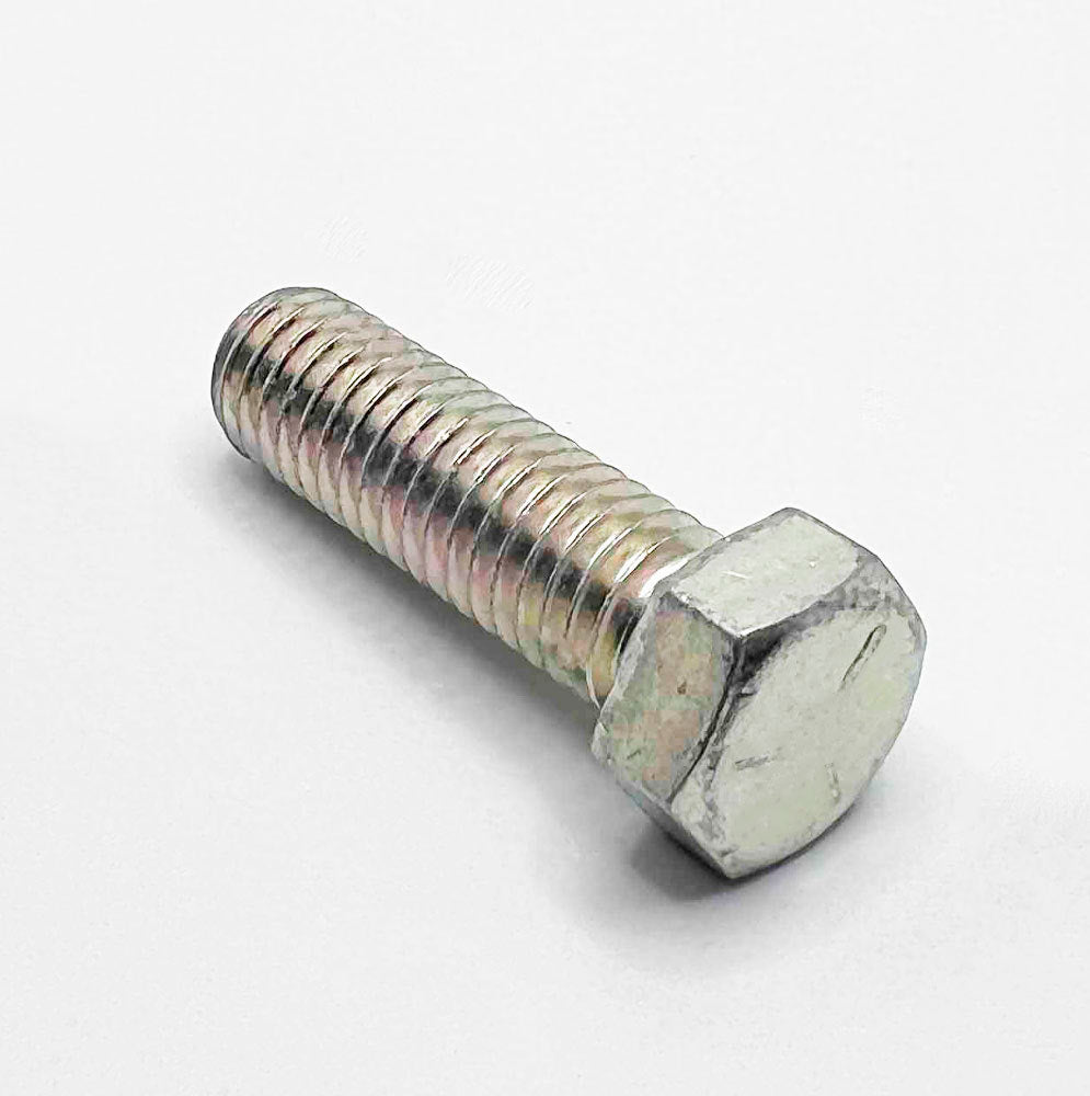 7/16-14 x 1-3/4in UNC Grade 5 Hex Cap Screw Clear Zinc