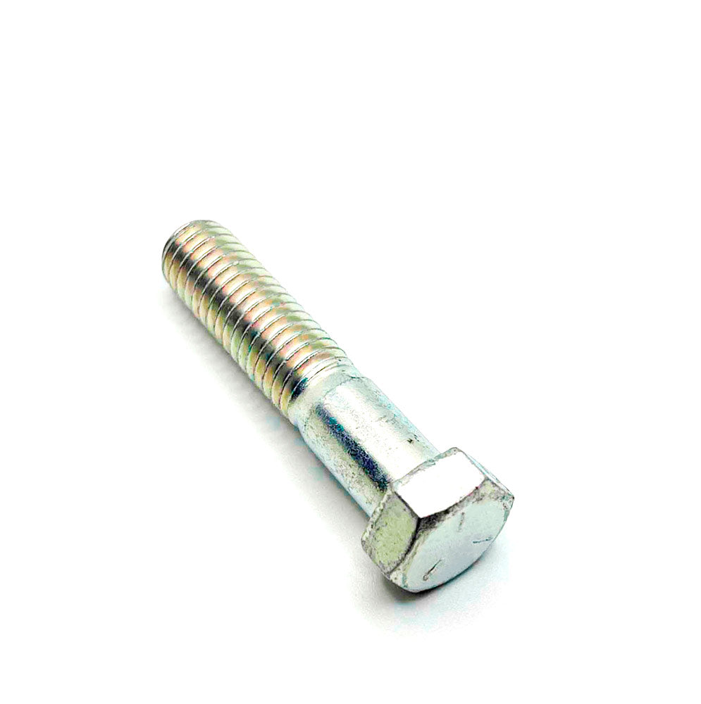 7/16-14 x 2in UNC Grade 5 Hex Cap Screw Clear Zinc