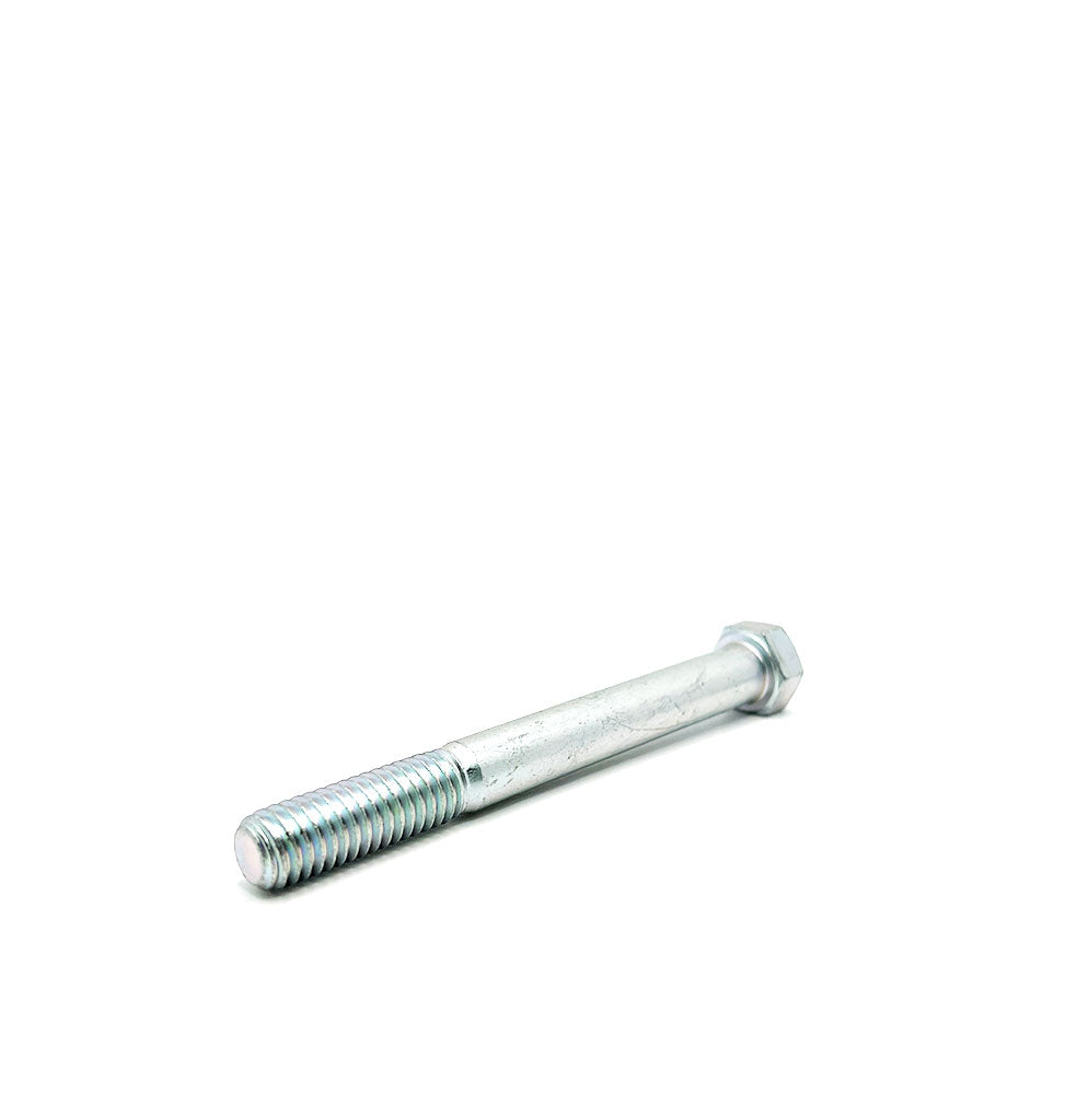 7/16-14 x 4in UNC Grade 5 Hex Cap Screw Clear Zinc