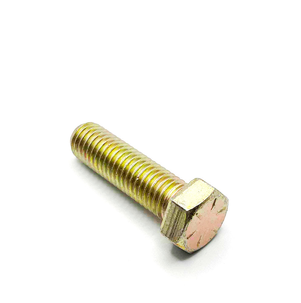9/6-12 x 2in UNC Grade 8 Hex Cap Screw Yellow Zinc