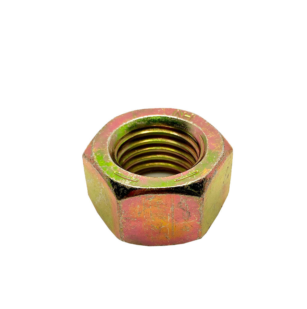 1-8in UNC Grade 8 Hex Nut Yellow Zinc