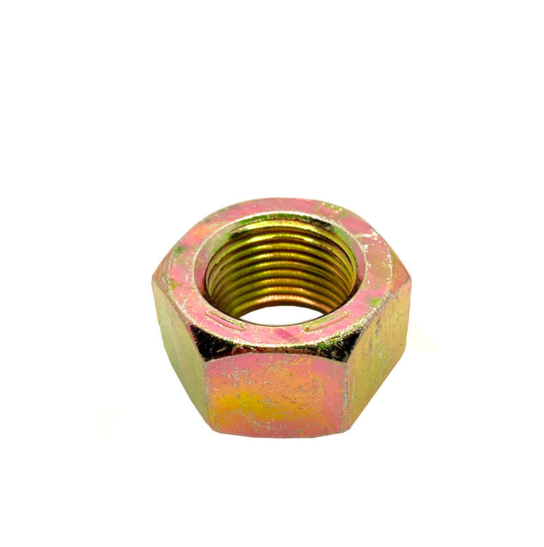 3/4-16in UNF Grade 8 Hex Nut Yellow Zinc