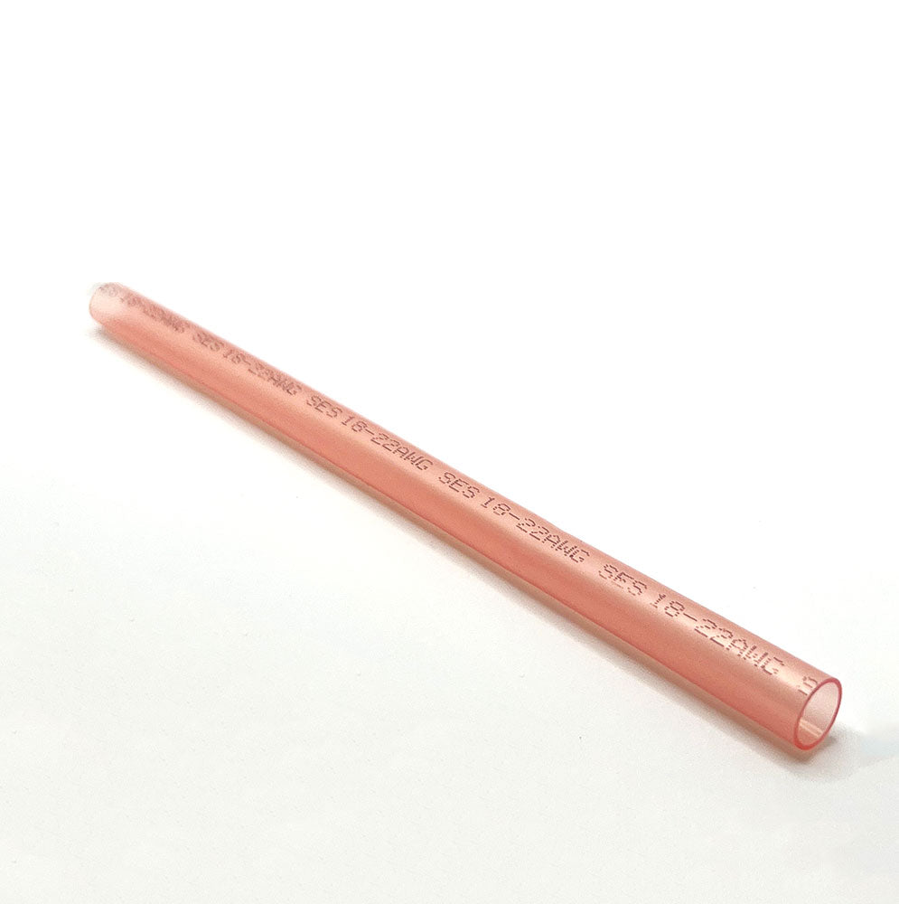 3/16 x 6in Red Heat Shrink Tubing