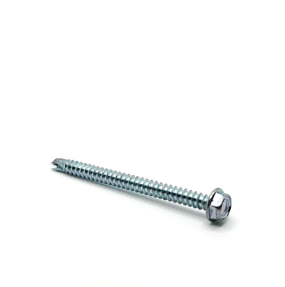 #8 x 2in Hex Washer Tek Screw