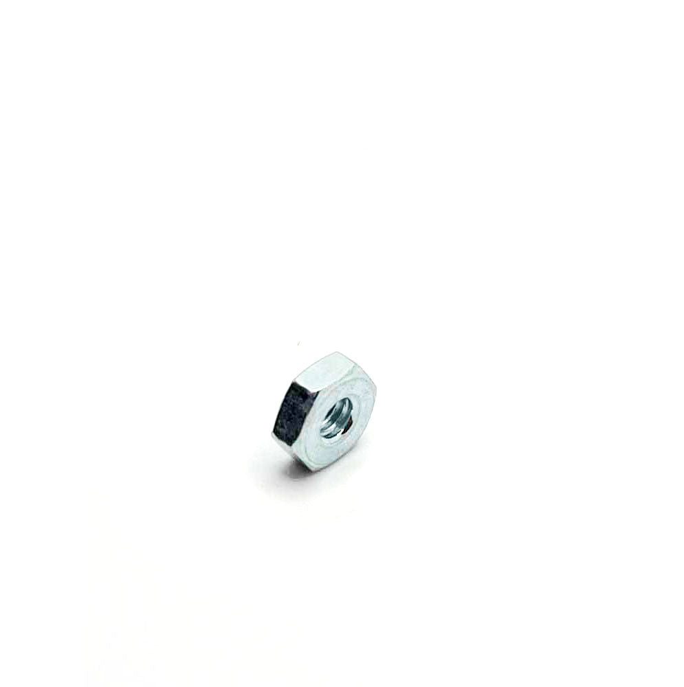 #8-32 UNC Hex Machine Nut Clear Zinc