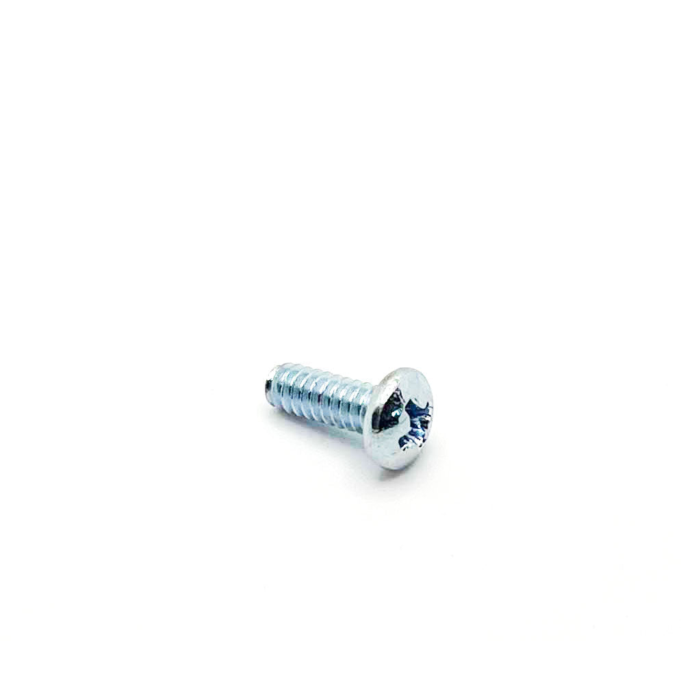 #8-32 x 3/8in UNC Phillips Pan Machine Screw Clear Zinc