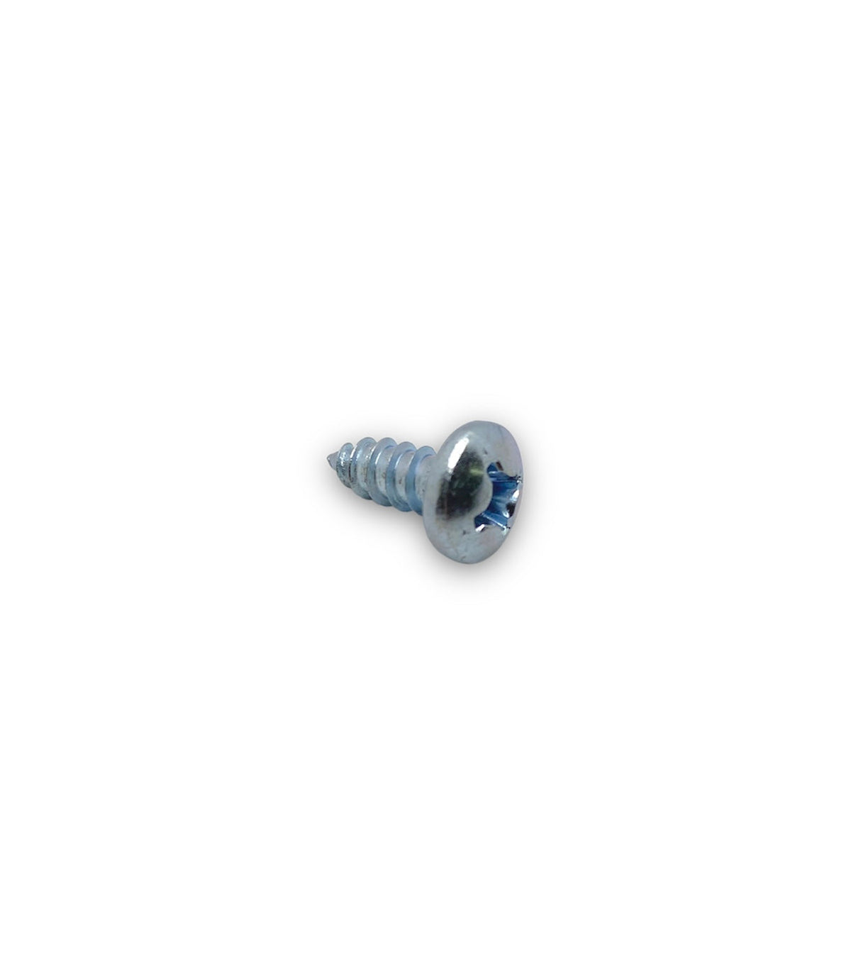 #12 x 1/2in Phillps Pan Tapping Screw Clear Zinc