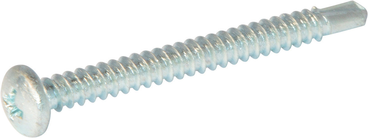 12-14 x 2 1/2 Phillips Pan Self Drill Screw Zinc Plated