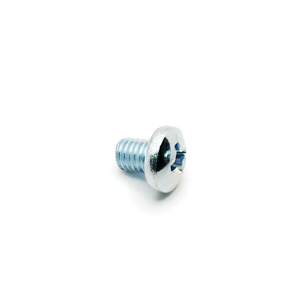#10-32 x 1/4in UNF Phillips Round Machine Screw Clear Zinc