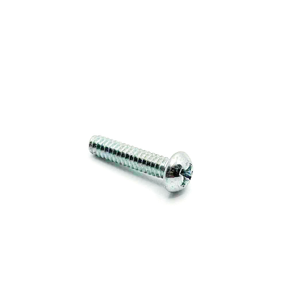 #6-32 x 5/8in UNC Phillips Round Machine Screw Clear Zinc