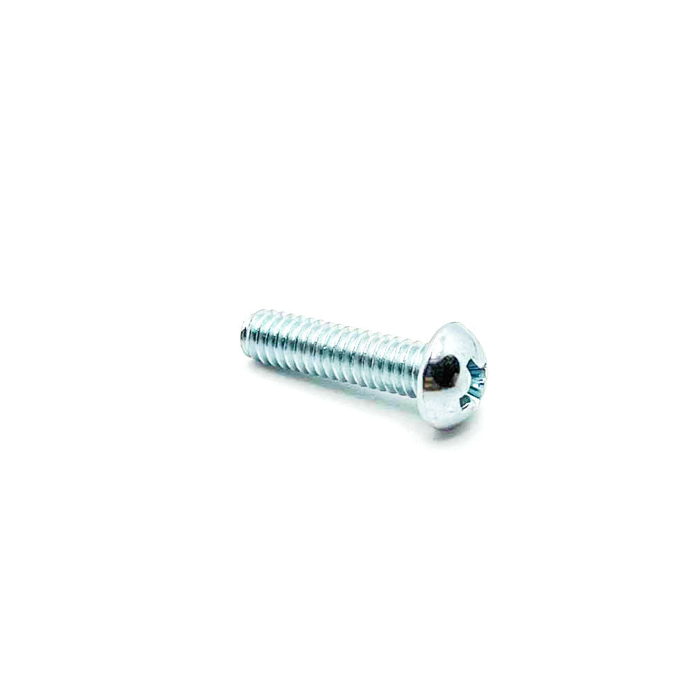 #8-32 x 5/8in UNC Phillips Round Machine Screw Clear Zinc