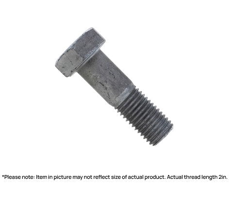 7/8-9 x 5in UNC A325 Structural Bolt Hot Dip Galvanized