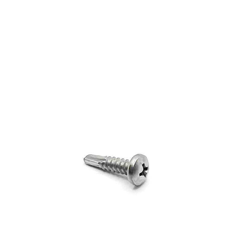 #10 x 3/4in Phillips Pan Tek Screw Stainless Steel