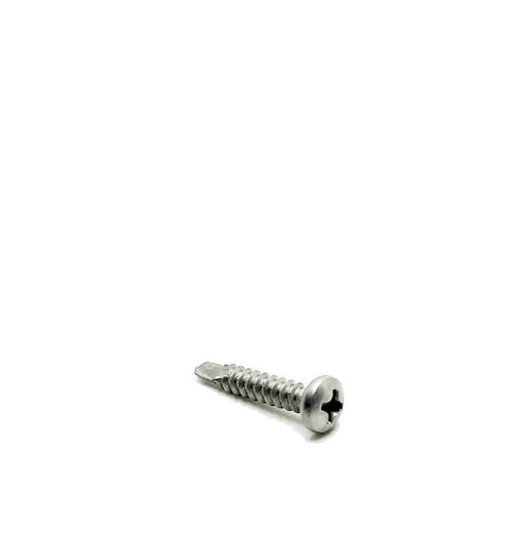 #6 x 3/4in Phillips Pan Tek Screw Stainless Steel