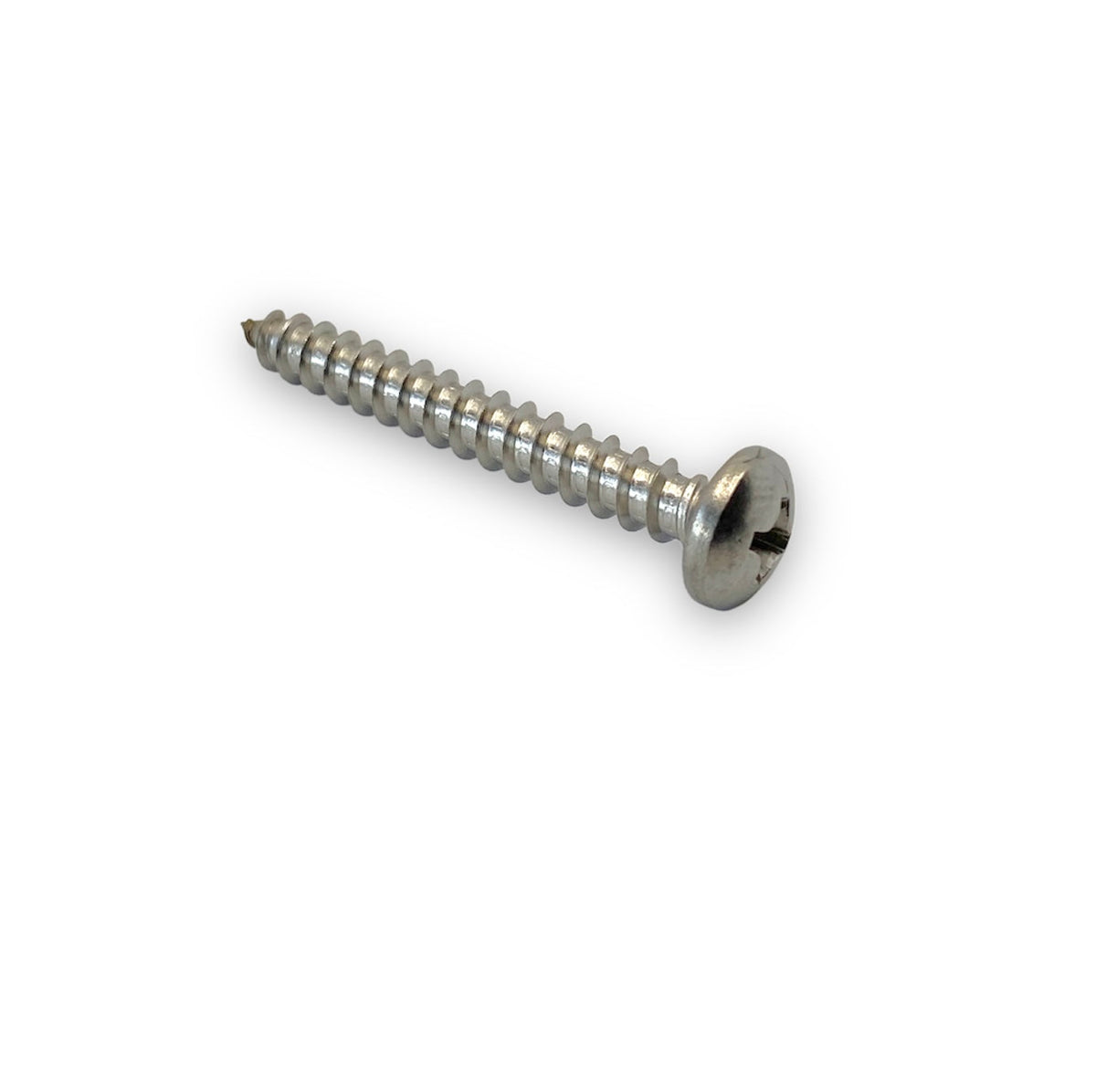 #8 x 1-1/4in Phillips Pan Tapping Screw Stainless Steel