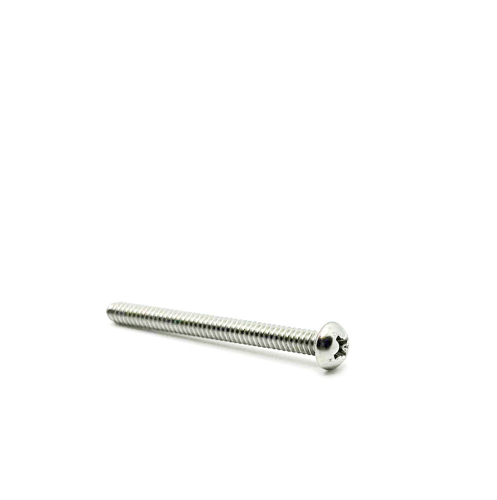 #6-32 x 1-1/2in UNC Stainless Steel Phillips Round Machine Screw